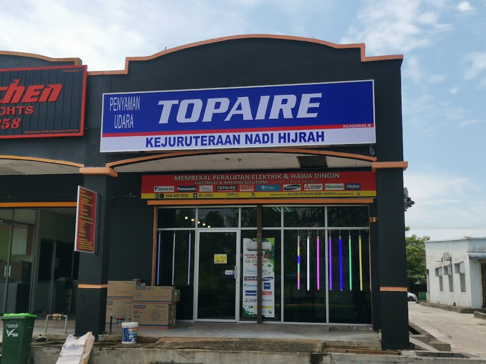 Kejuruteraan Nadi Hijrah (Electrical, Aircond, Astro, MYTV, Network & Telephone Solution & Topaire Dealer, Hawa Dingin)