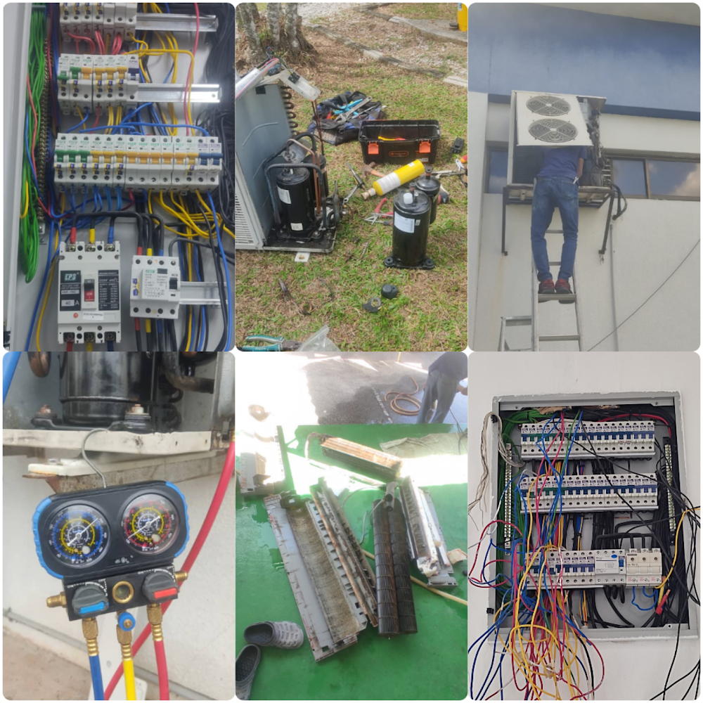 Aircond service & wiring linaayob enterprise
