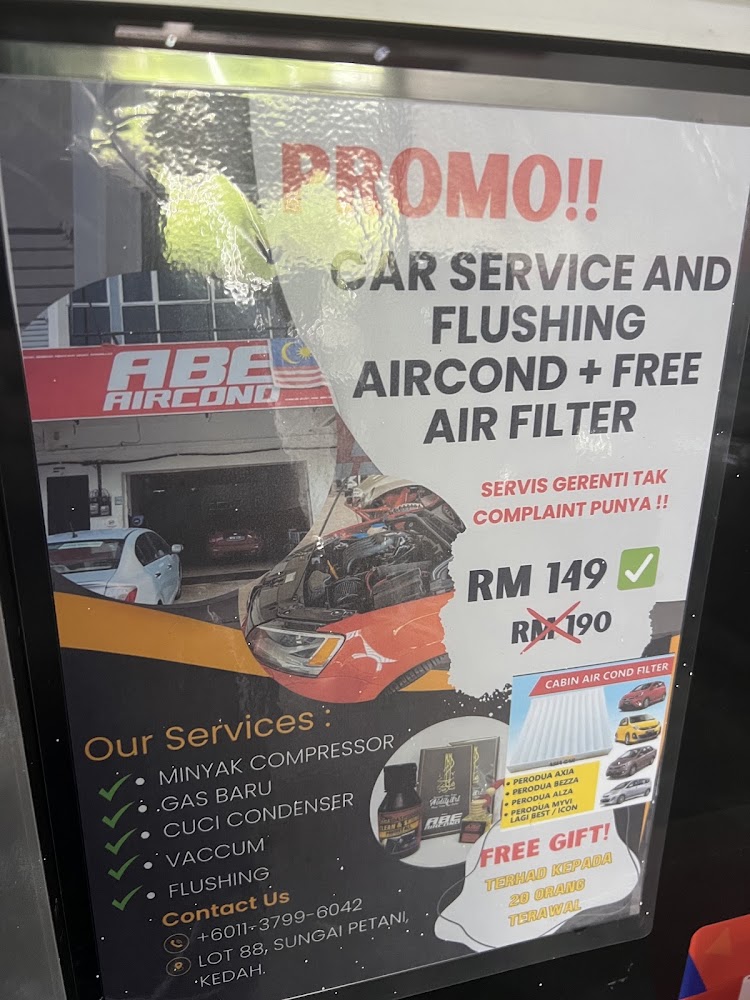 ABE AIRCOND KERETA