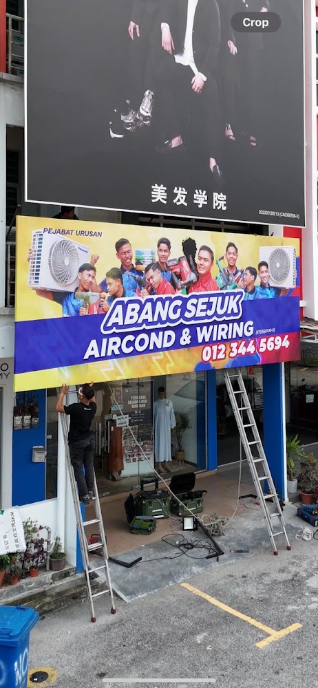 Kedai Aircond And Wiring Abang Sejuk Penang